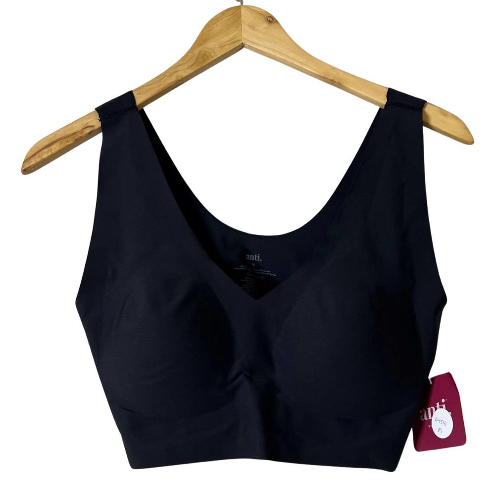 ANTI X PROOF Wirefree Lounge Bra Black M